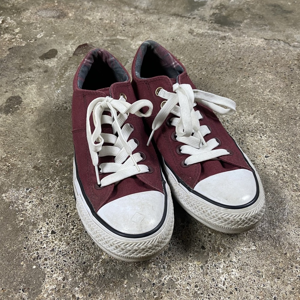 Converse Chuck Taylor Allstar Madison Sneakers Women's Size 7 Burgundy Low Top